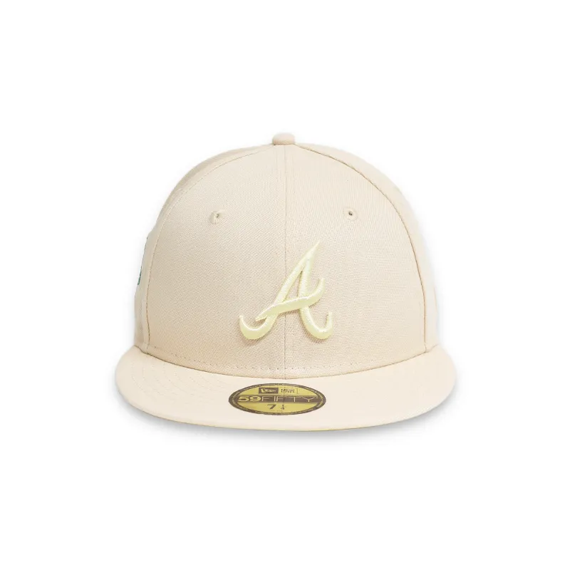 [60243838] Atlanta Braves 95 WS STATE FRUIT Peach 59FIFTY Men's Fitted Hat