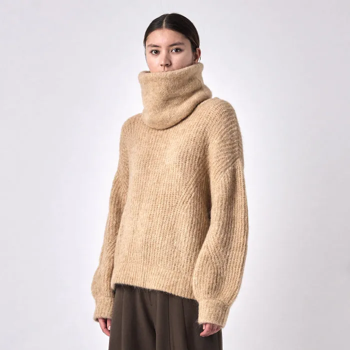 7115 By Szeki Woman Brushed Ring Scarf Wheat