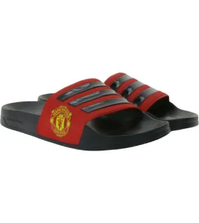 adidas Adilette Shower Manchester United bathing shoes men s flip flops FW7072 black/red