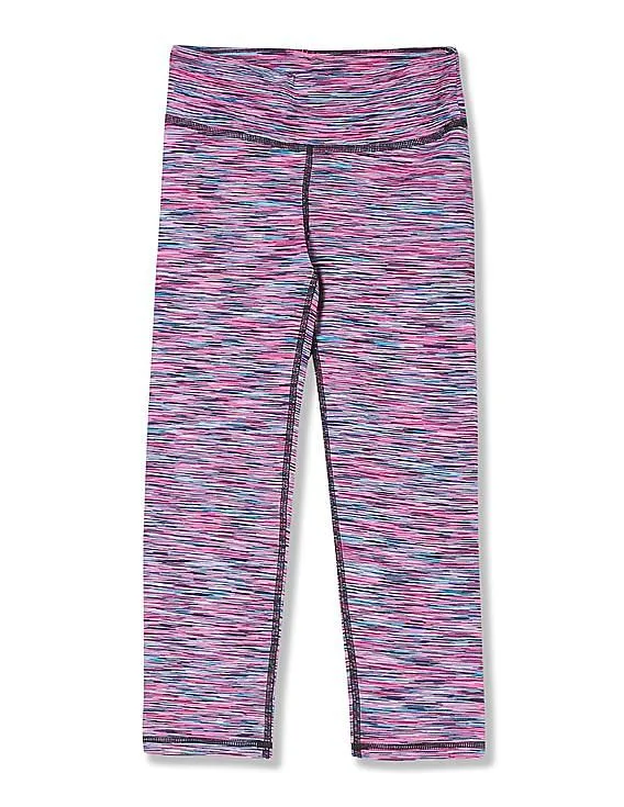 Aeropostale Printed Active Cropped Leggings