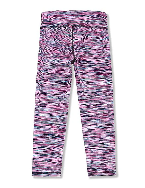 Aeropostale Printed Active Cropped Leggings