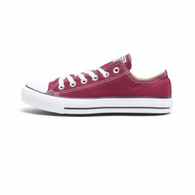 ALL STAR OX CANVAS SNEAKERS Unisex Maroon