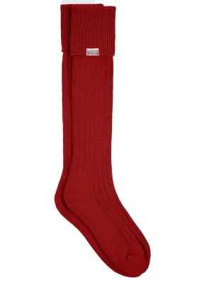 Alpaca Socks                             Cardinal