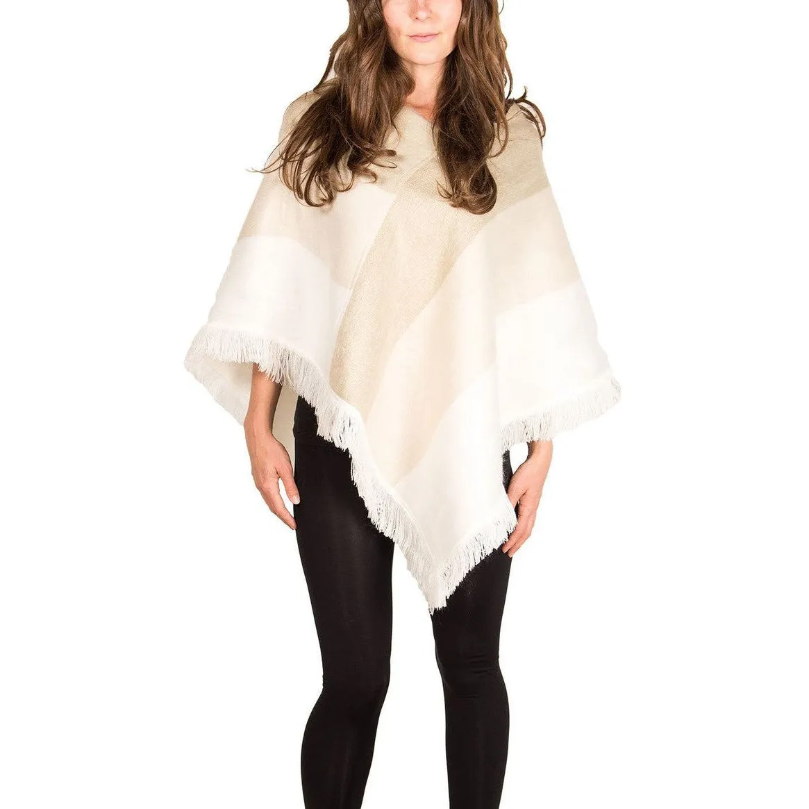 Alpaca Triangle Poncho