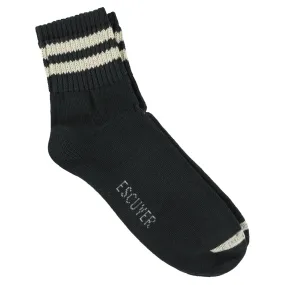 Ankle Socks Off Black / Ecru