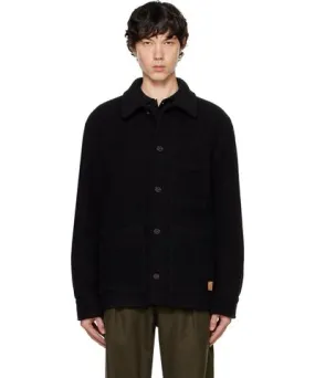 A.P.C. Black Emile Patch Jacket