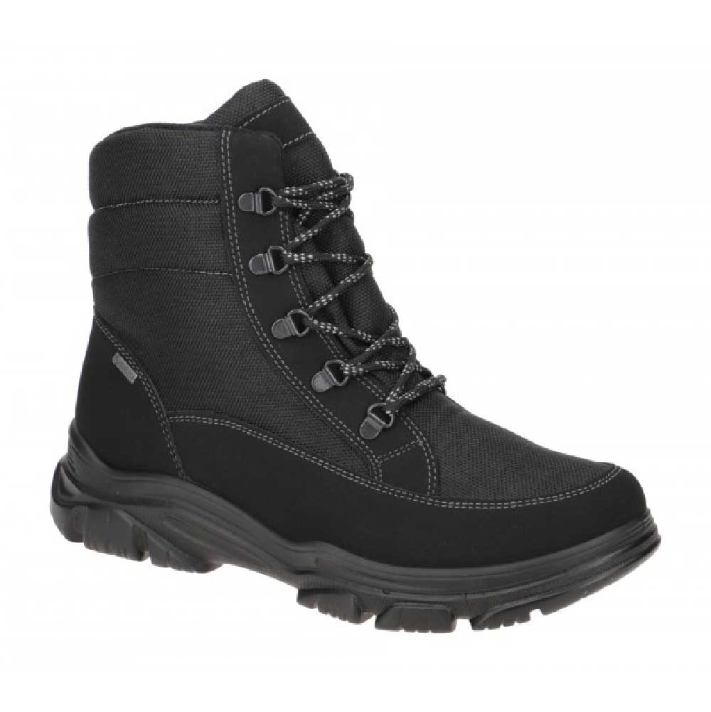 Ara Men's Freeport Black Tech Mesh Gore-Tex Wateproof