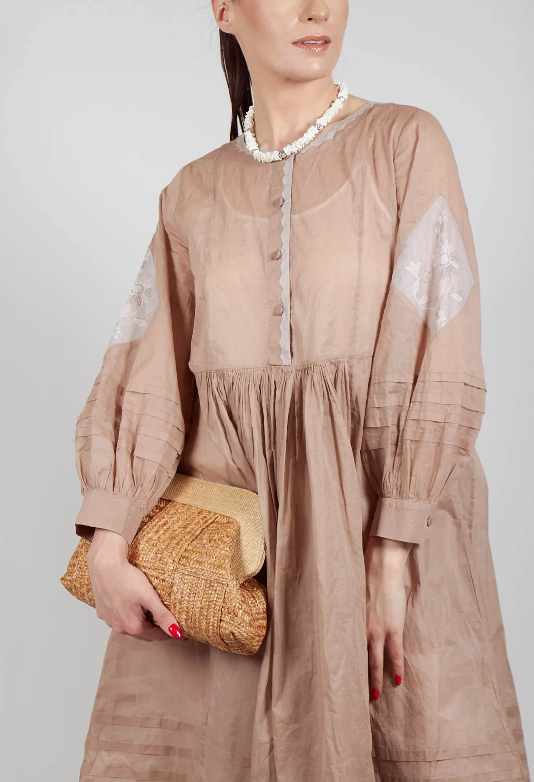 Arabella Dress in Mocha