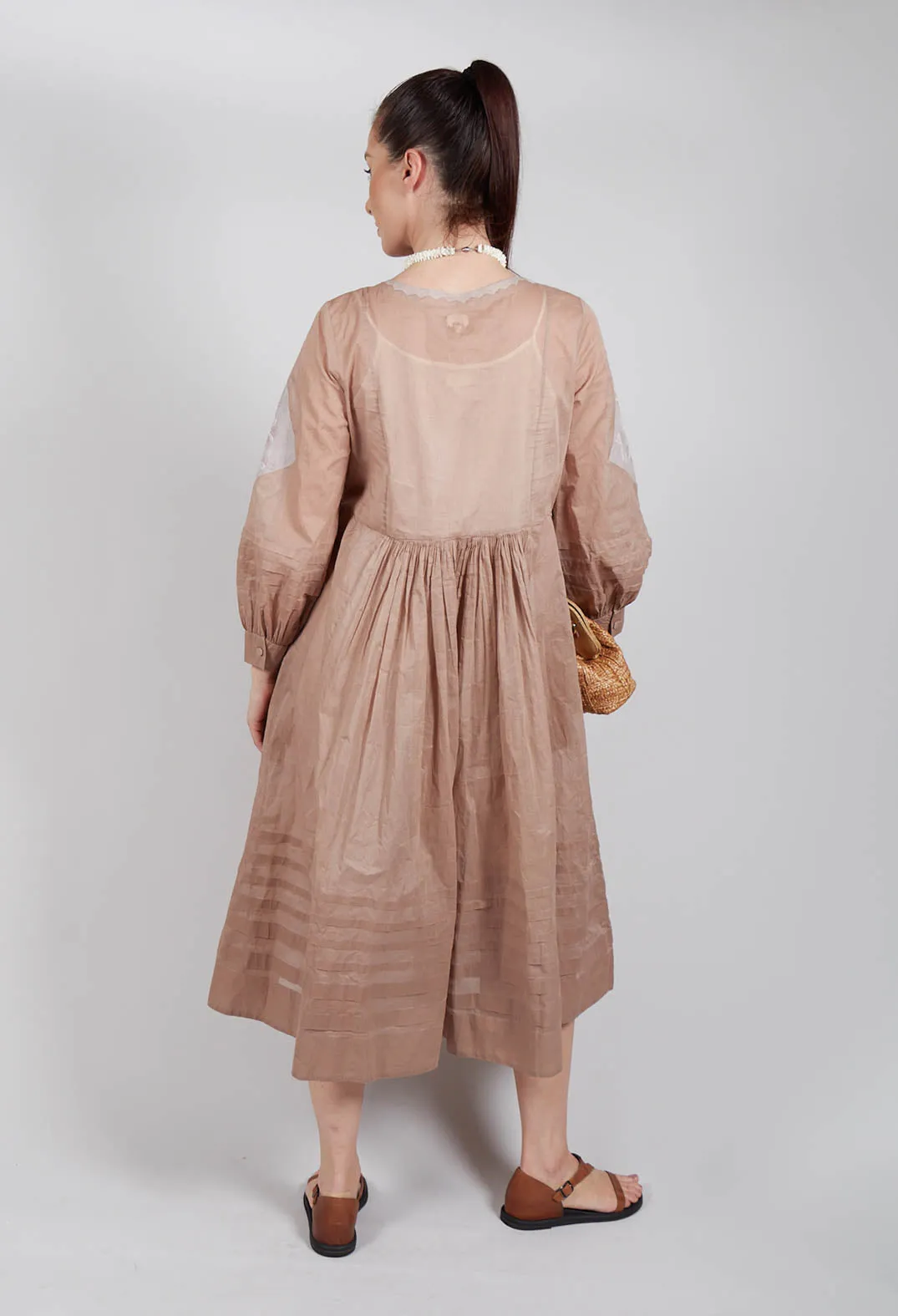 Arabella Dress in Mocha