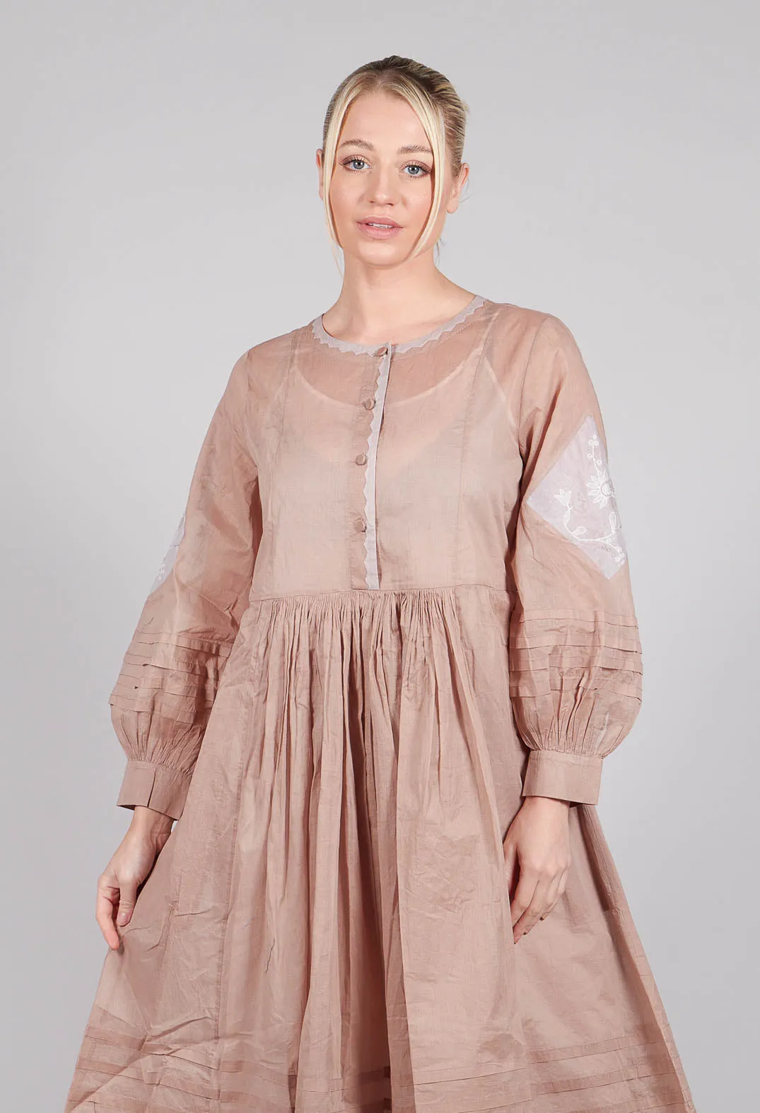 Arabella Dress in Mocha