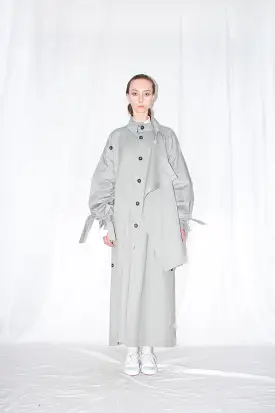 Asymmetric Twill Coat