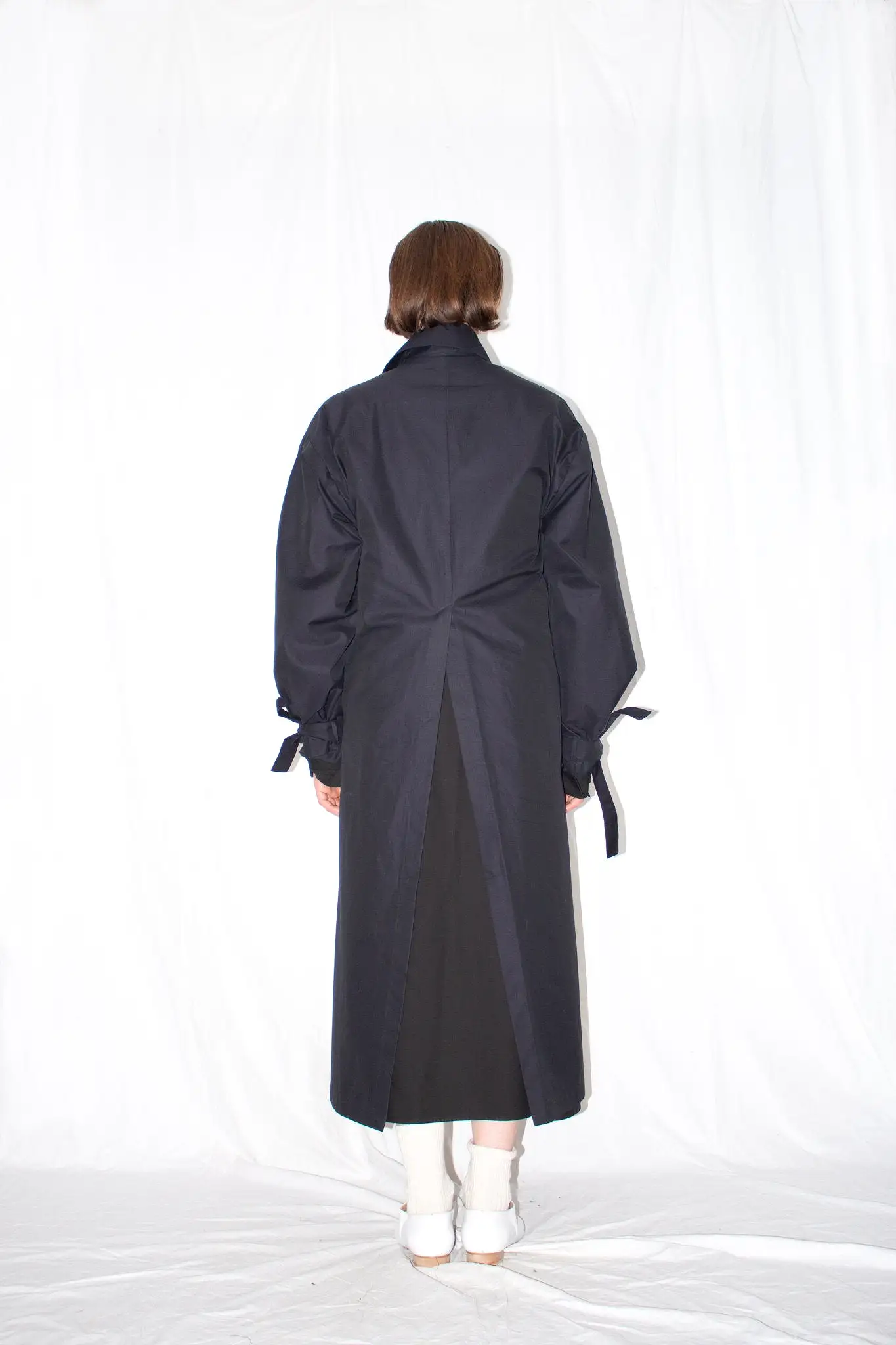 Asymmetric Twill Coat