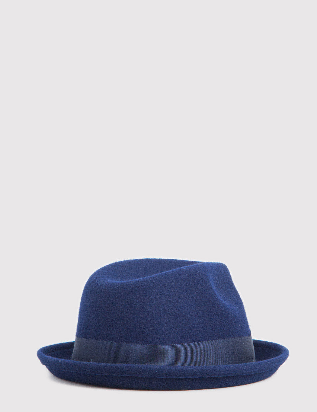 Bailey Cloyd Trilby Hat - Navy Blue