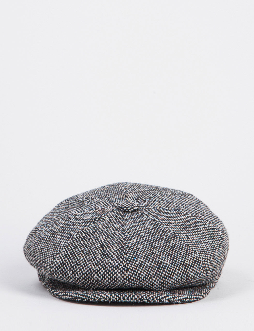 Bailey Galvin Tweed NewsBoy Hat - Black Tweed