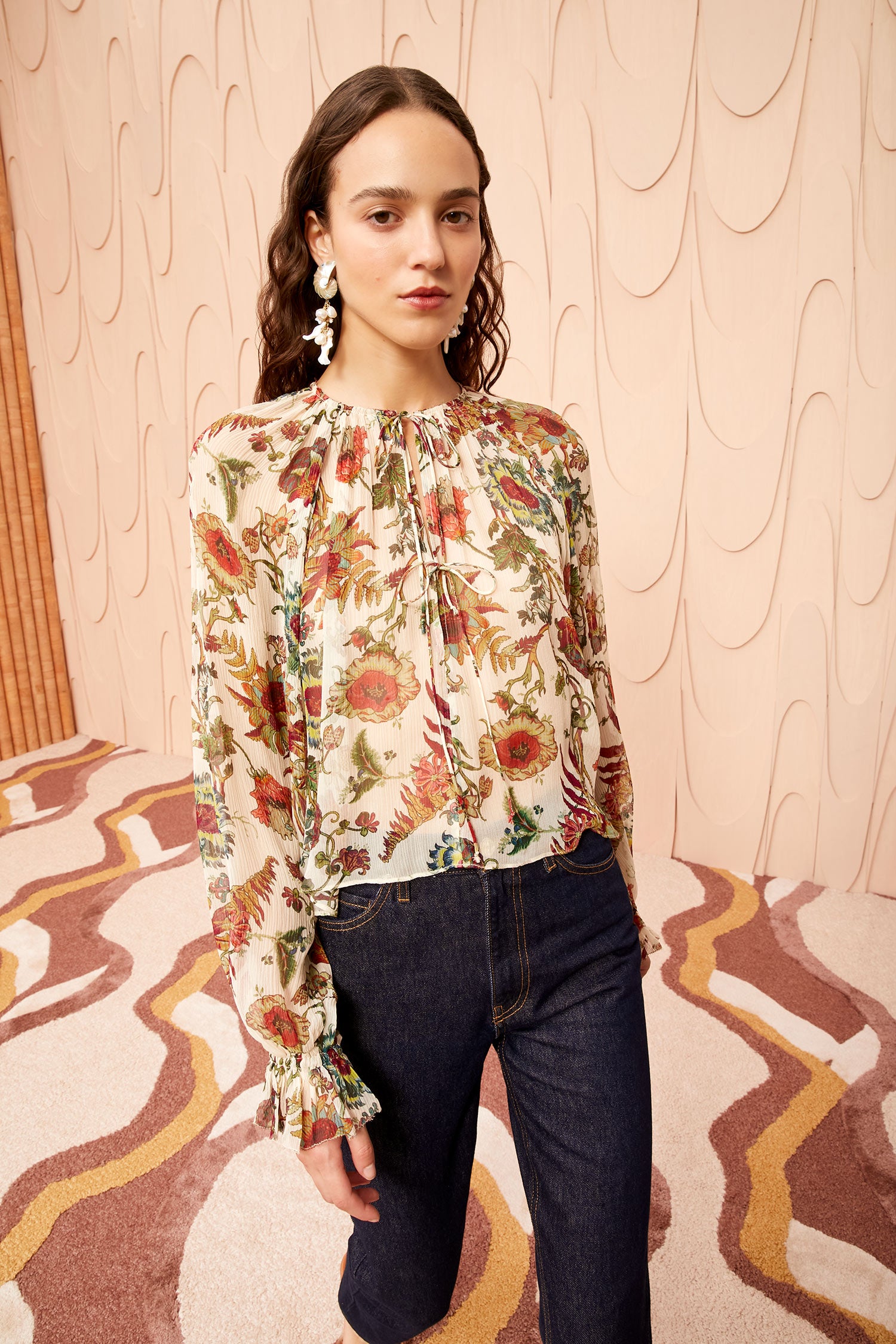 Bernadette Blouse - Freesia