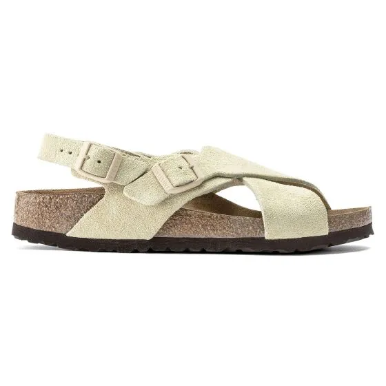 Birkenstock W' Tulum SFB Almond, Suede Leather Sandals