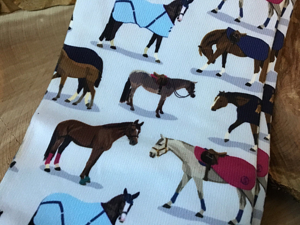 Blanketed Horses Boot Socks