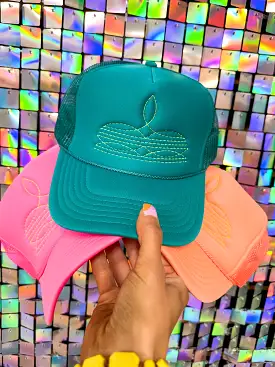 Boot Stitch Trucker Hats