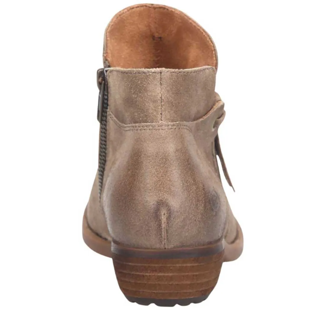 Born Kimmie Ankle Bootie Taupe (Women's)