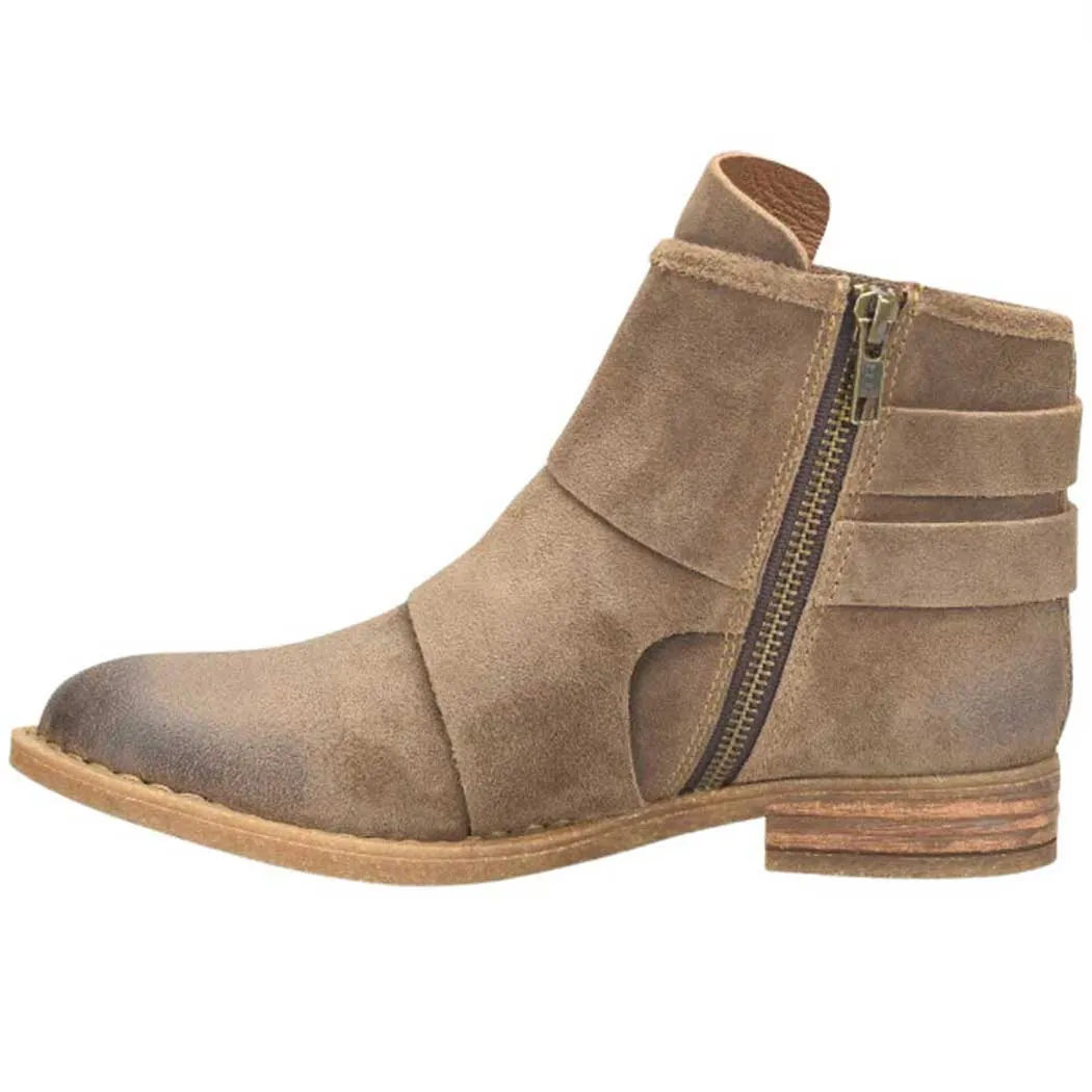 Born Moraga Bootie Taupe (Women's)