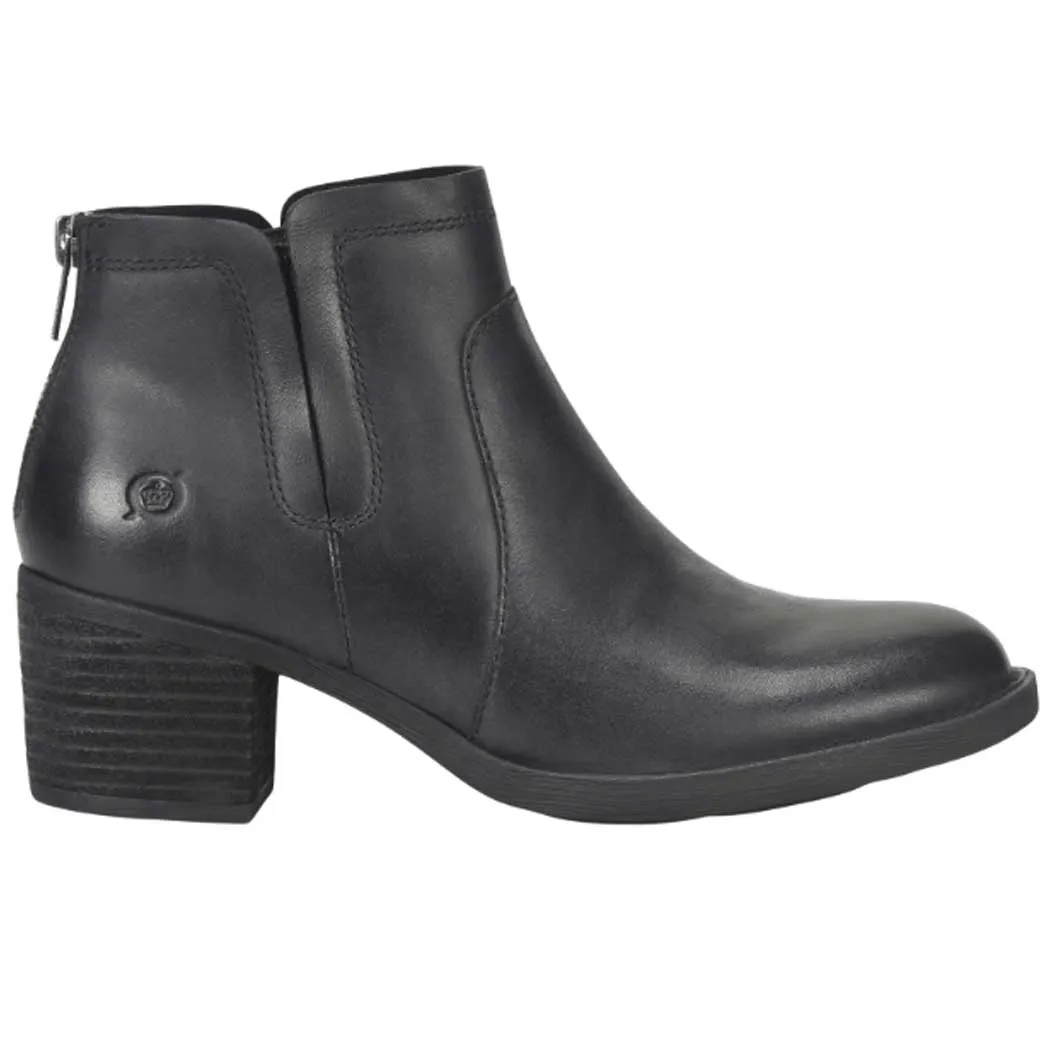 Born Reece Heeled Bootie Black (Women's)