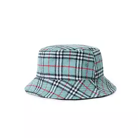 Butter Goods Plaid Reversible Bucket Hat Navy/Forest/White S/M