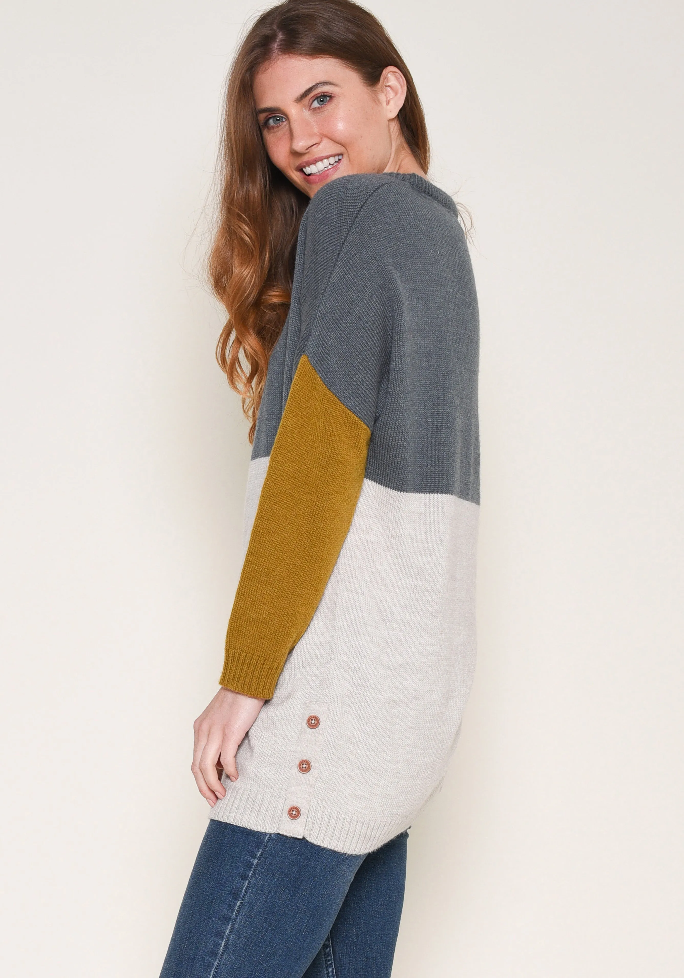 Colour Block Jumper