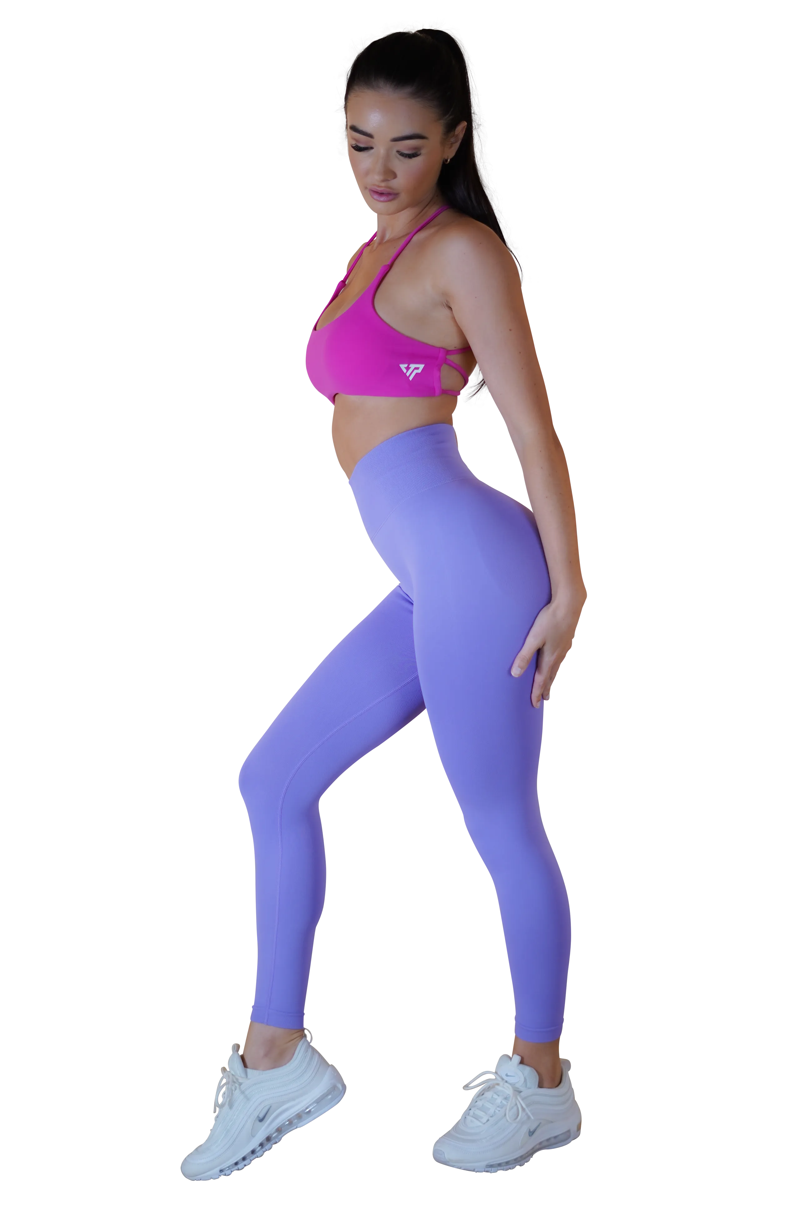 CORE SCRUNCH LEGGINGS - LAVENDER