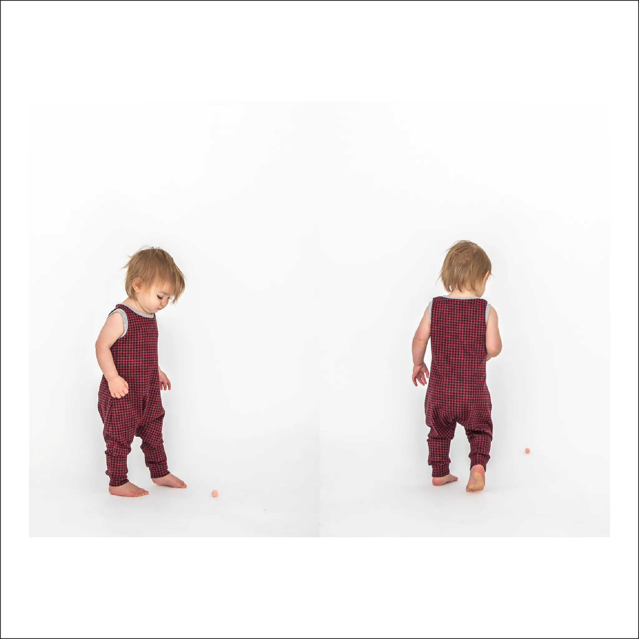 Cottage Romper | Baby to Child Sizes 3M - 8 | Beginner Level Sewing Pattern