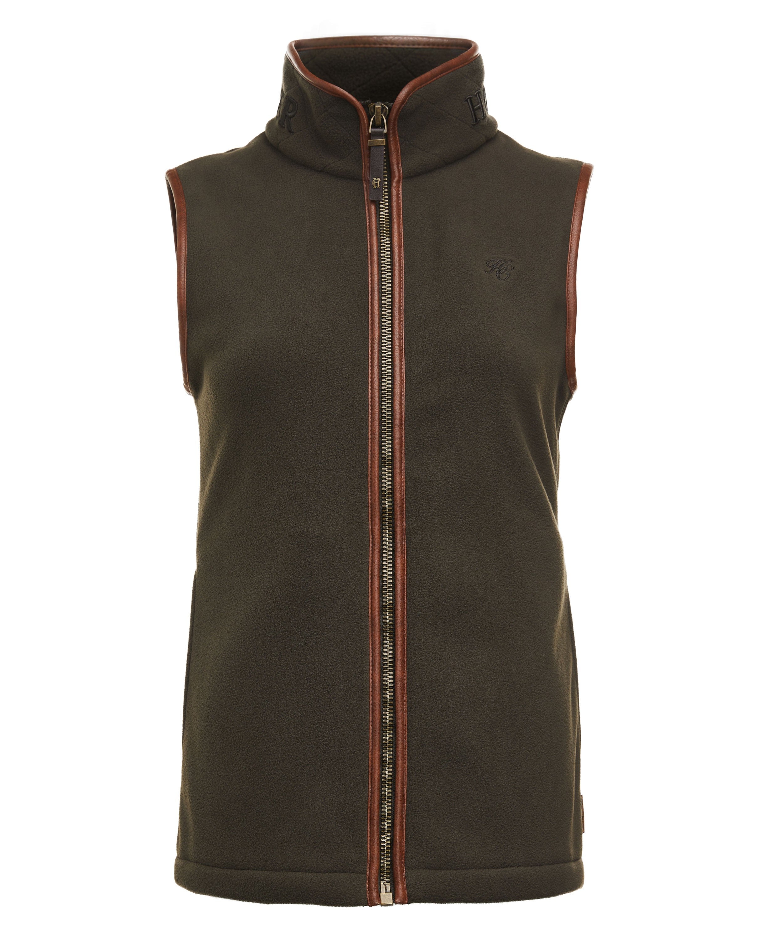 Country Fleece Gilet                             Khaki