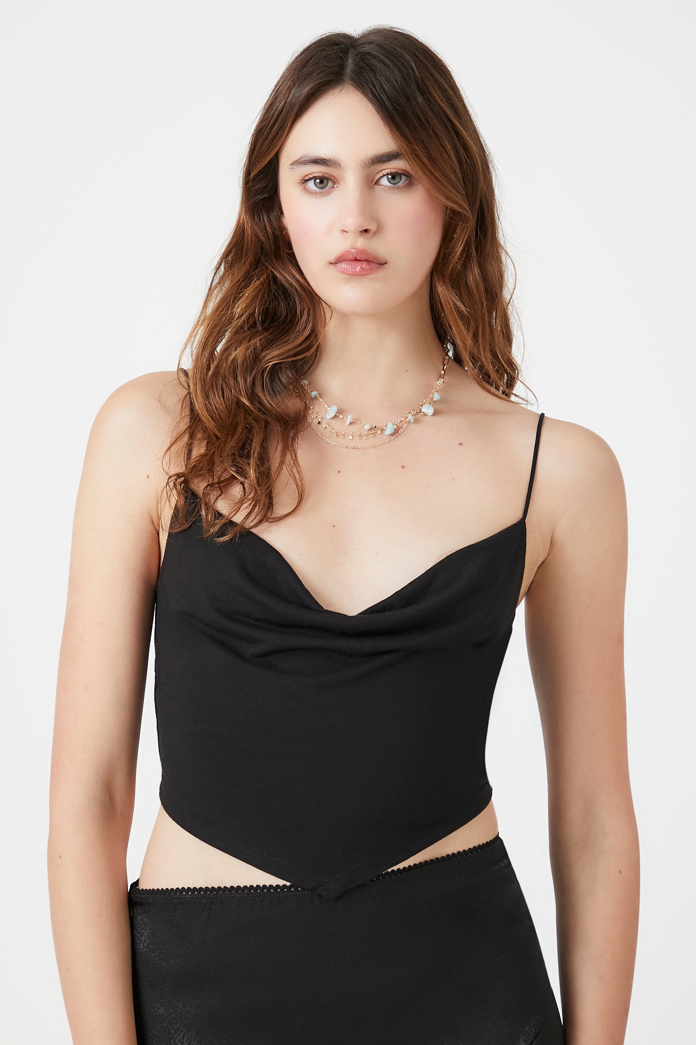 Cropped Cowl Cami