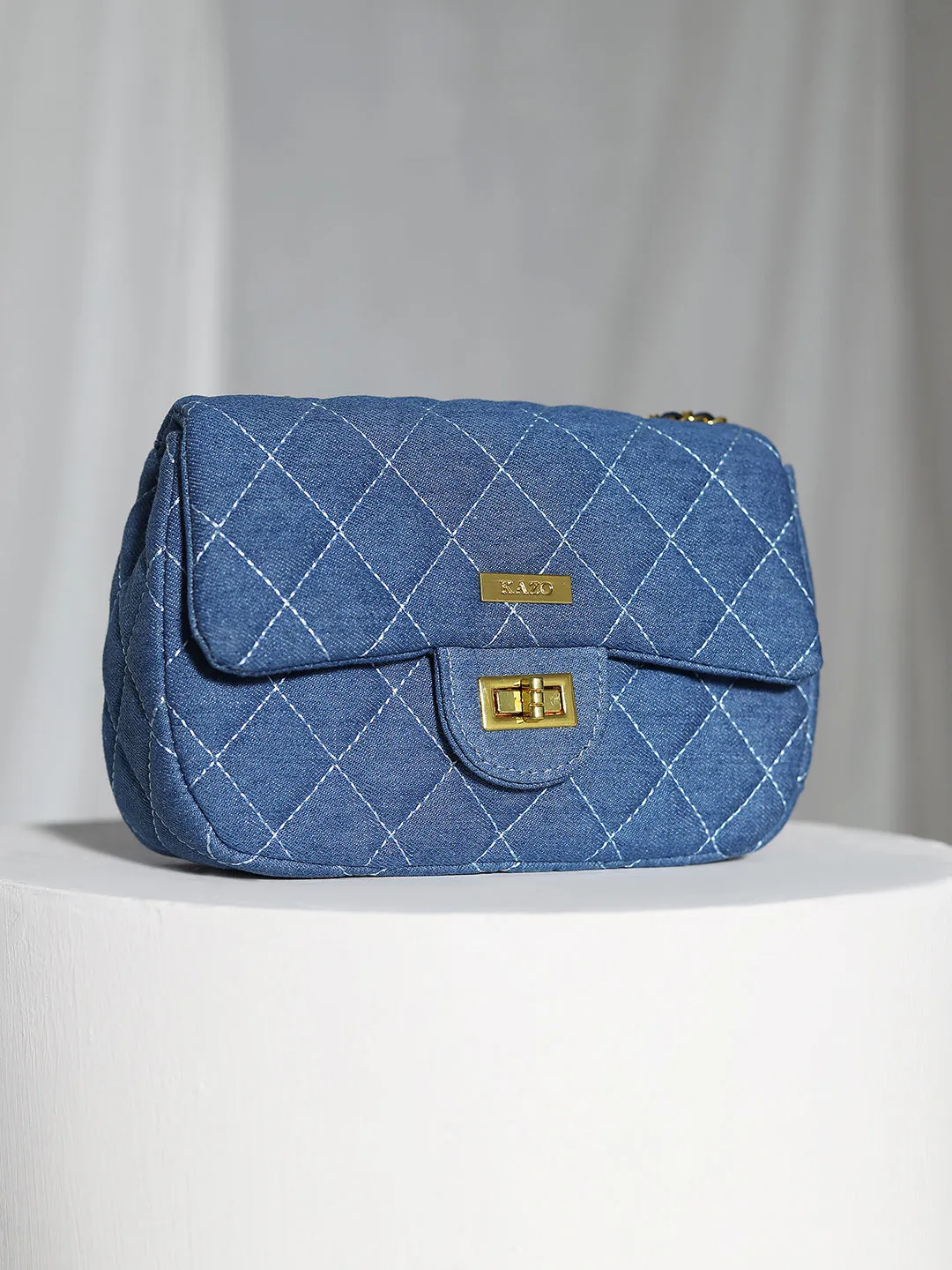 Denim Quilted Sling