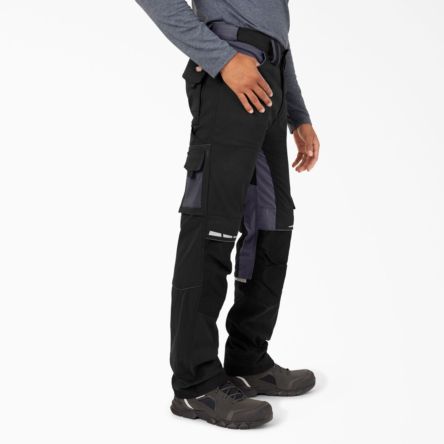 Dickies Men's FLEX Performance Workwear Regular Fit Pants in Black