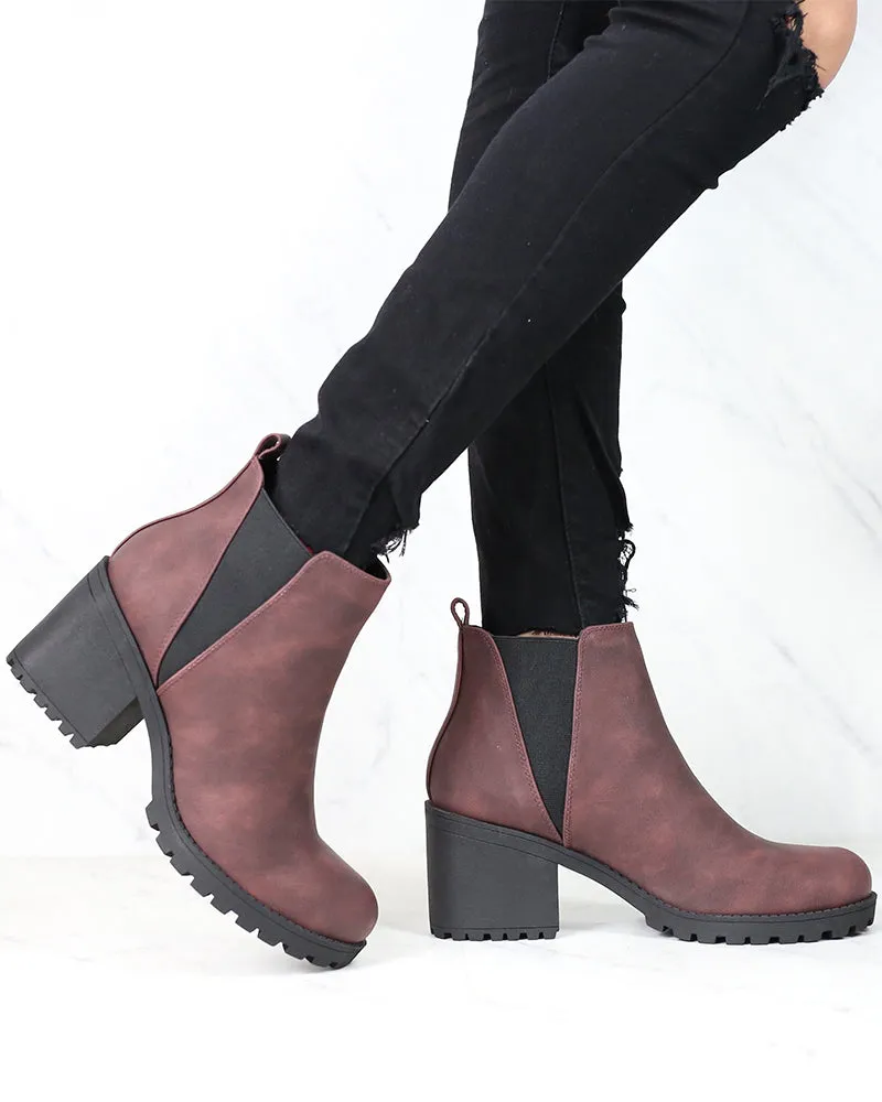 Dirty Laundry - Lisbon Platform Leather Bootie - More Colors