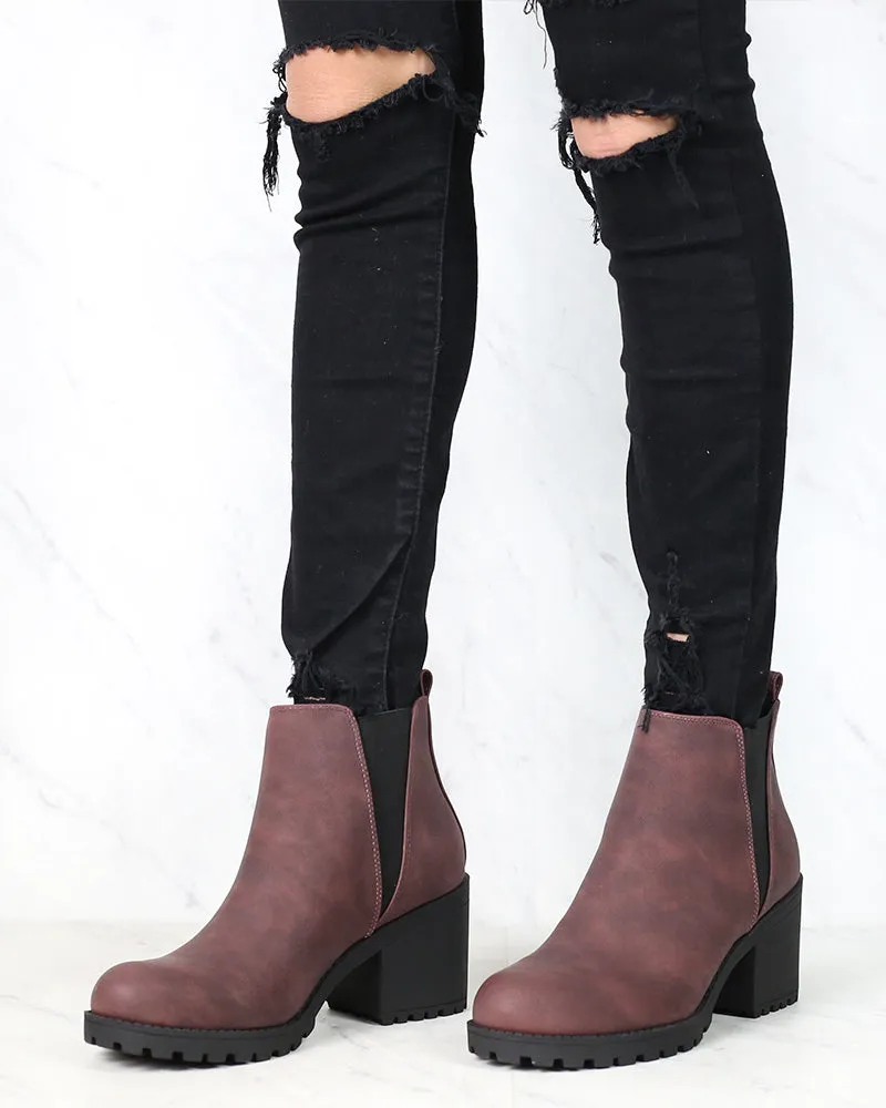 Dirty Laundry - Lisbon Platform Leather Bootie - More Colors