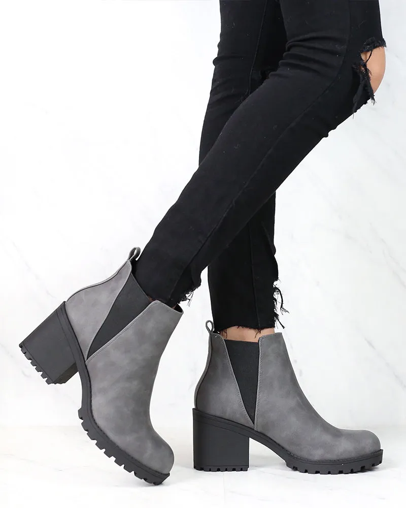 Dirty Laundry - Lisbon Platform Leather Bootie - More Colors