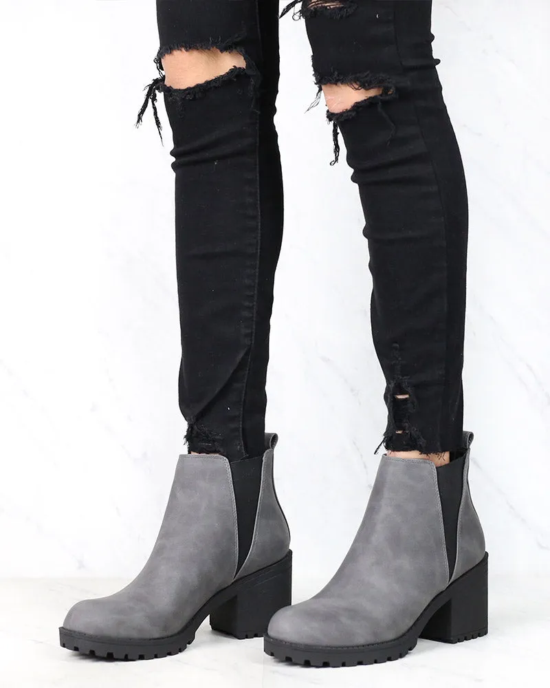 Dirty Laundry - Lisbon Platform Leather Bootie - More Colors