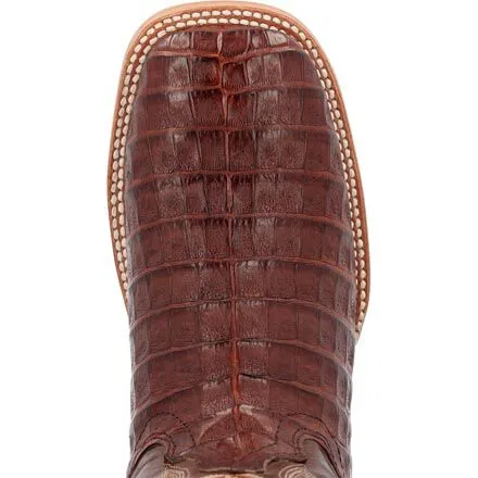 Durango® Men's PRCA Collection Caiman Belly Western Boot