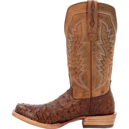 Durango® Men's PRCA Collection Full-Quill Ostrich Western Boot