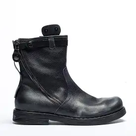 Farral black aviator boot