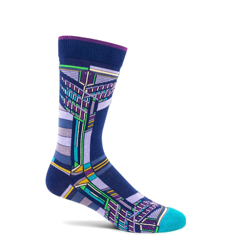 Frank Lloyd Wright Sumac Windows Sock