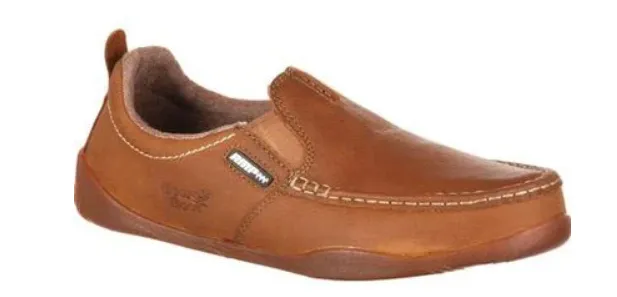 GEORGIA BOOT MEN'S CEDAR FALLS MOC-TOE SLIP ON 