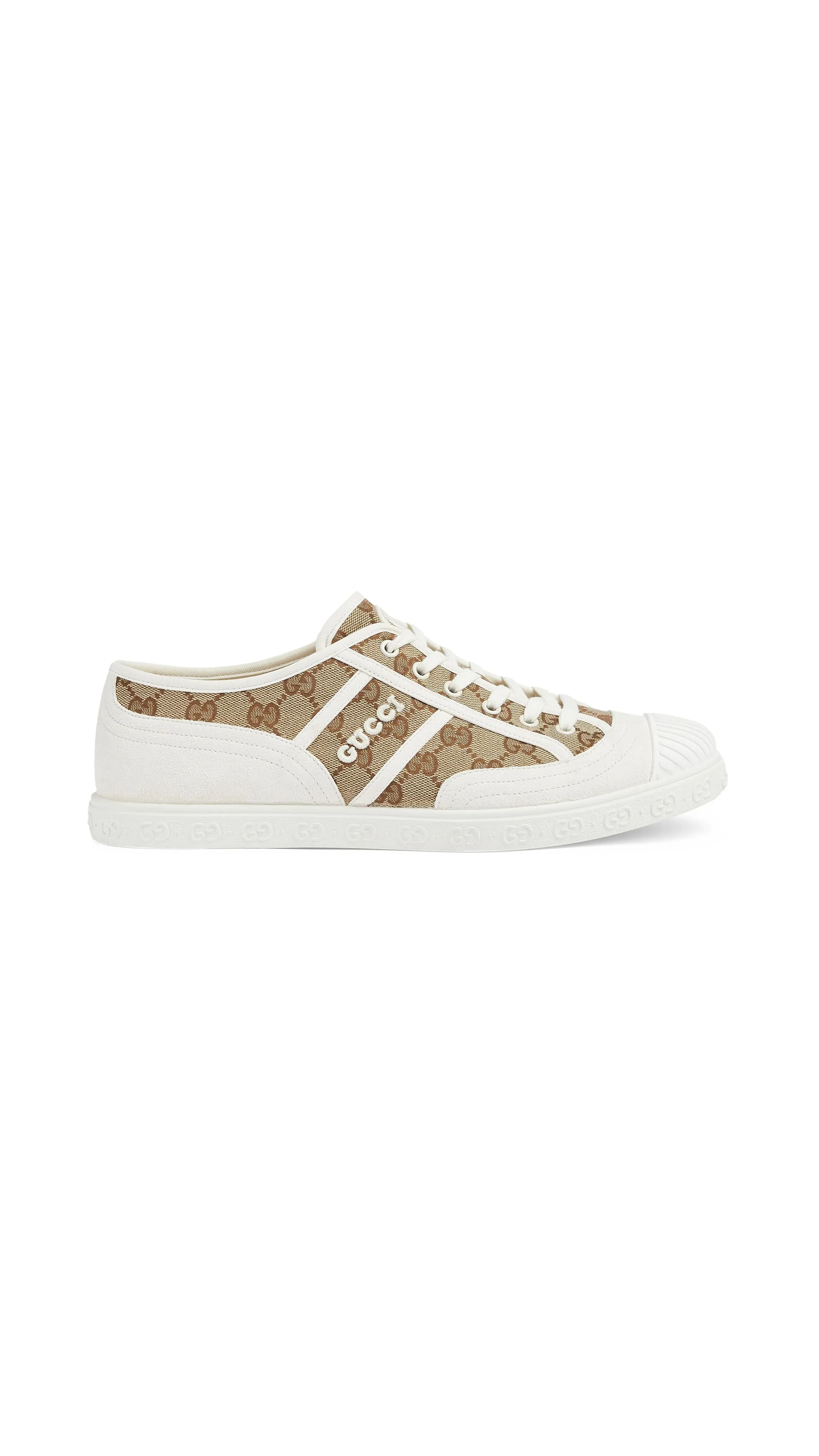 GG Canvas Sneakers - Neige/Ebony/White