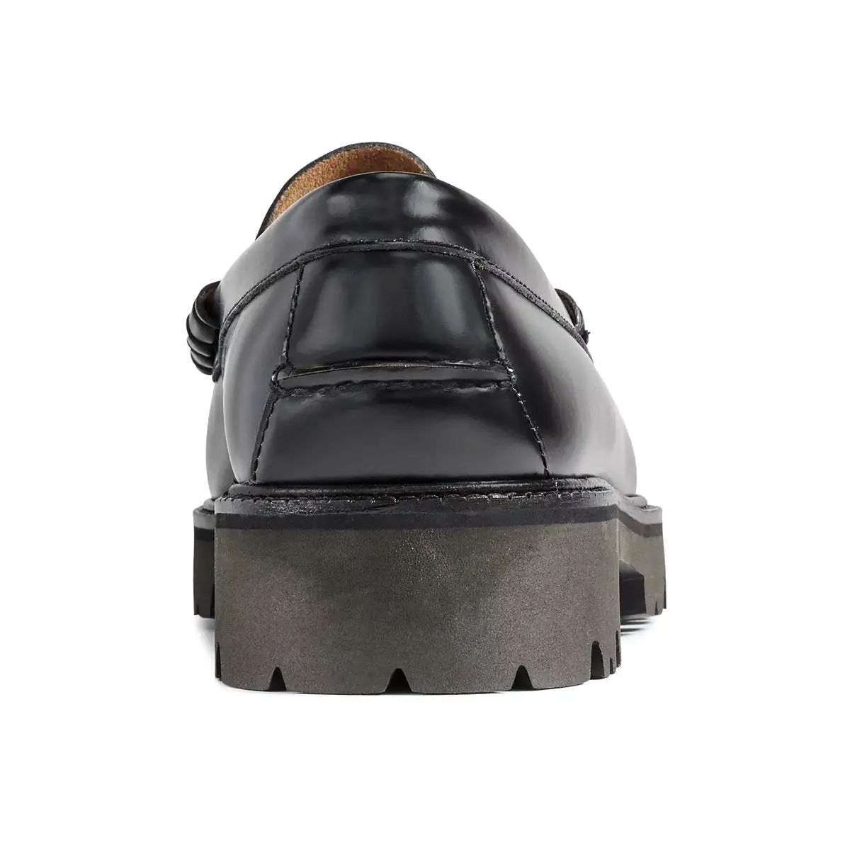 G.H. Bass Men's Lincoln Bit Lug WeeJun Black