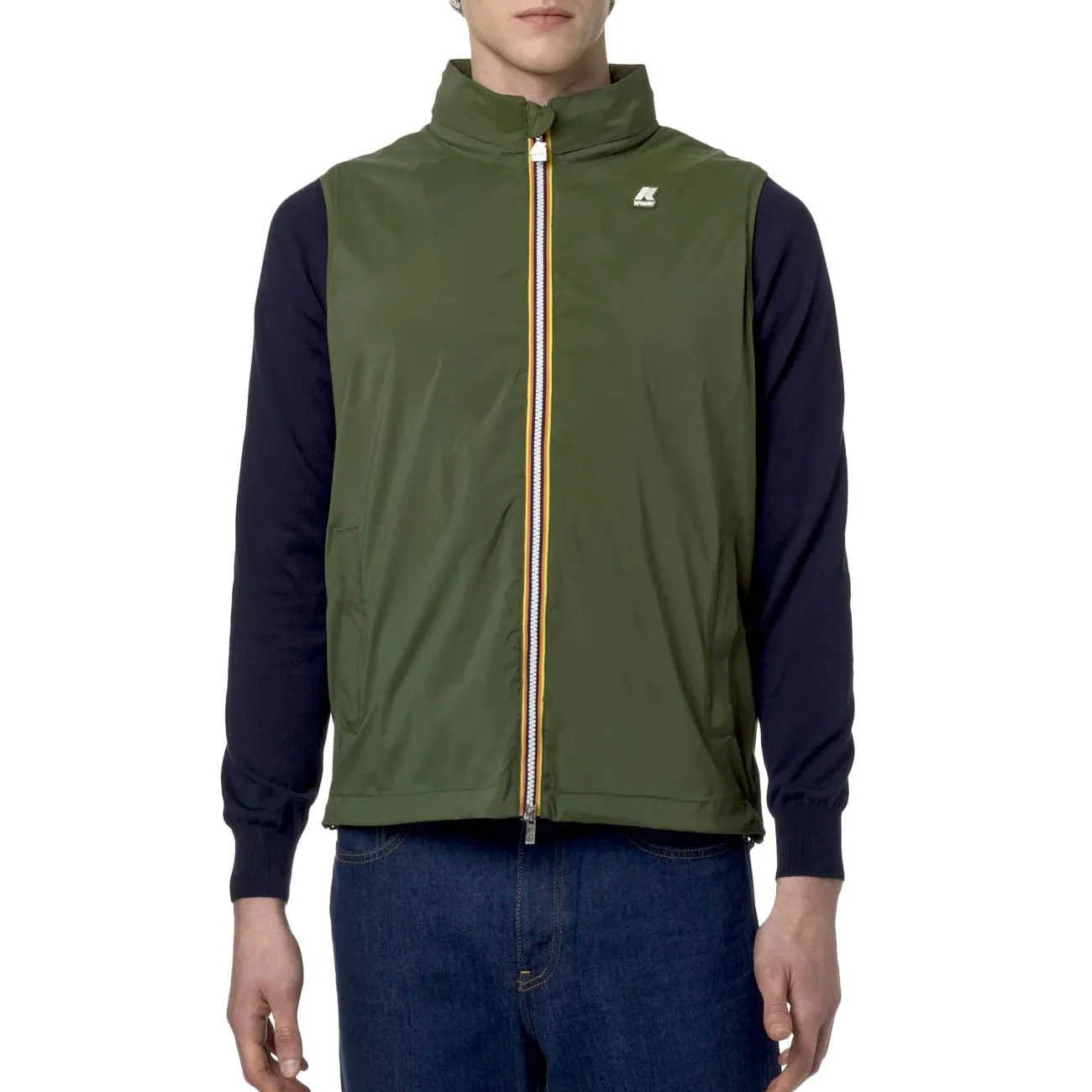 GILET VALEN STRETCH Uomo Green Cypress