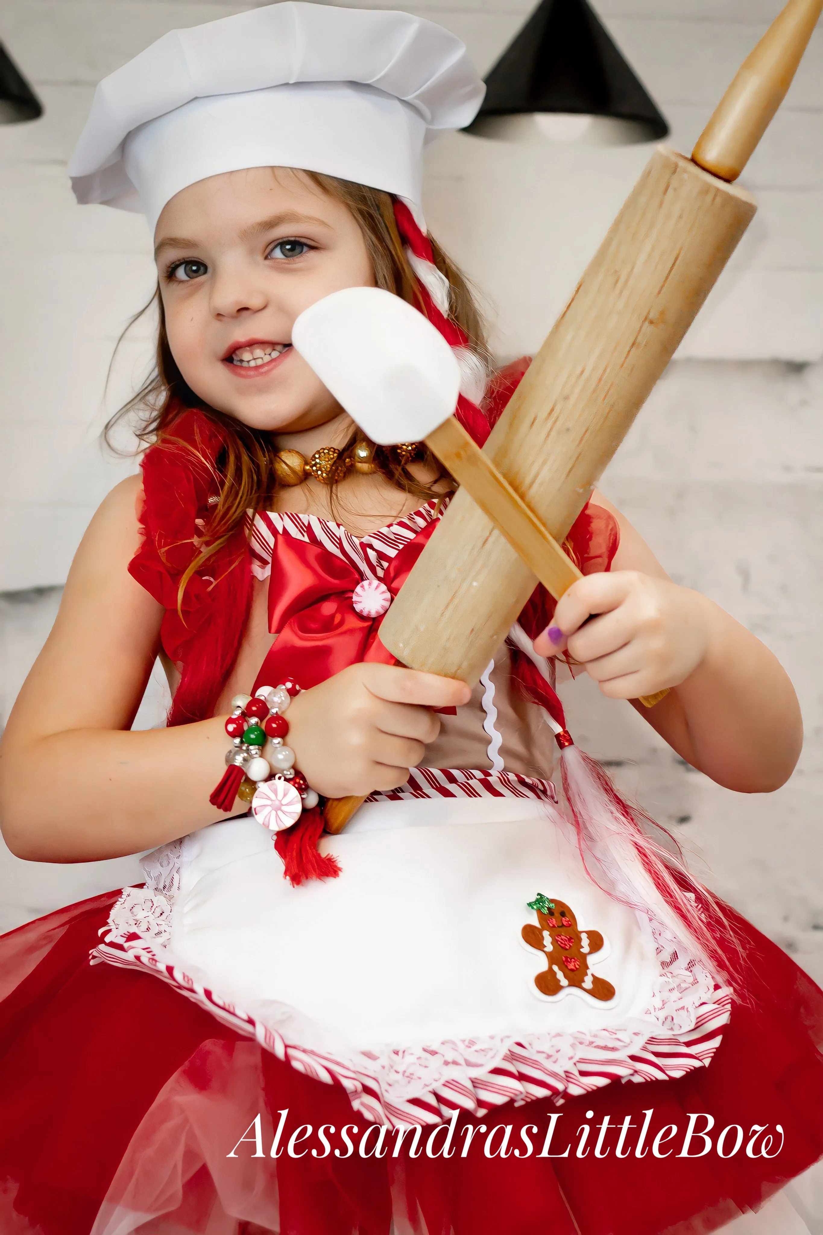 Gingerbread Whimsical Romper