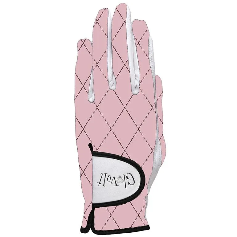 Glove It Rose Gold Quilt Ladies Golf Glove Left Hand