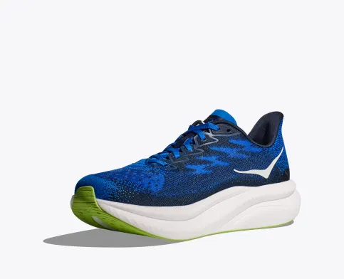 Hoka Men’s Mach 6 Athletic Shoes-Electric Cobalt/Varsity Navy