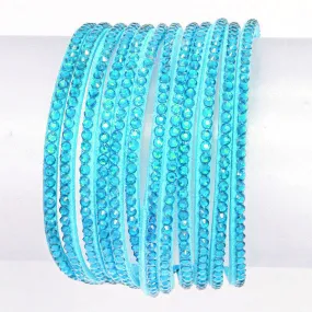 iLLASPARKZ Blinged Strand Snap Bracelet