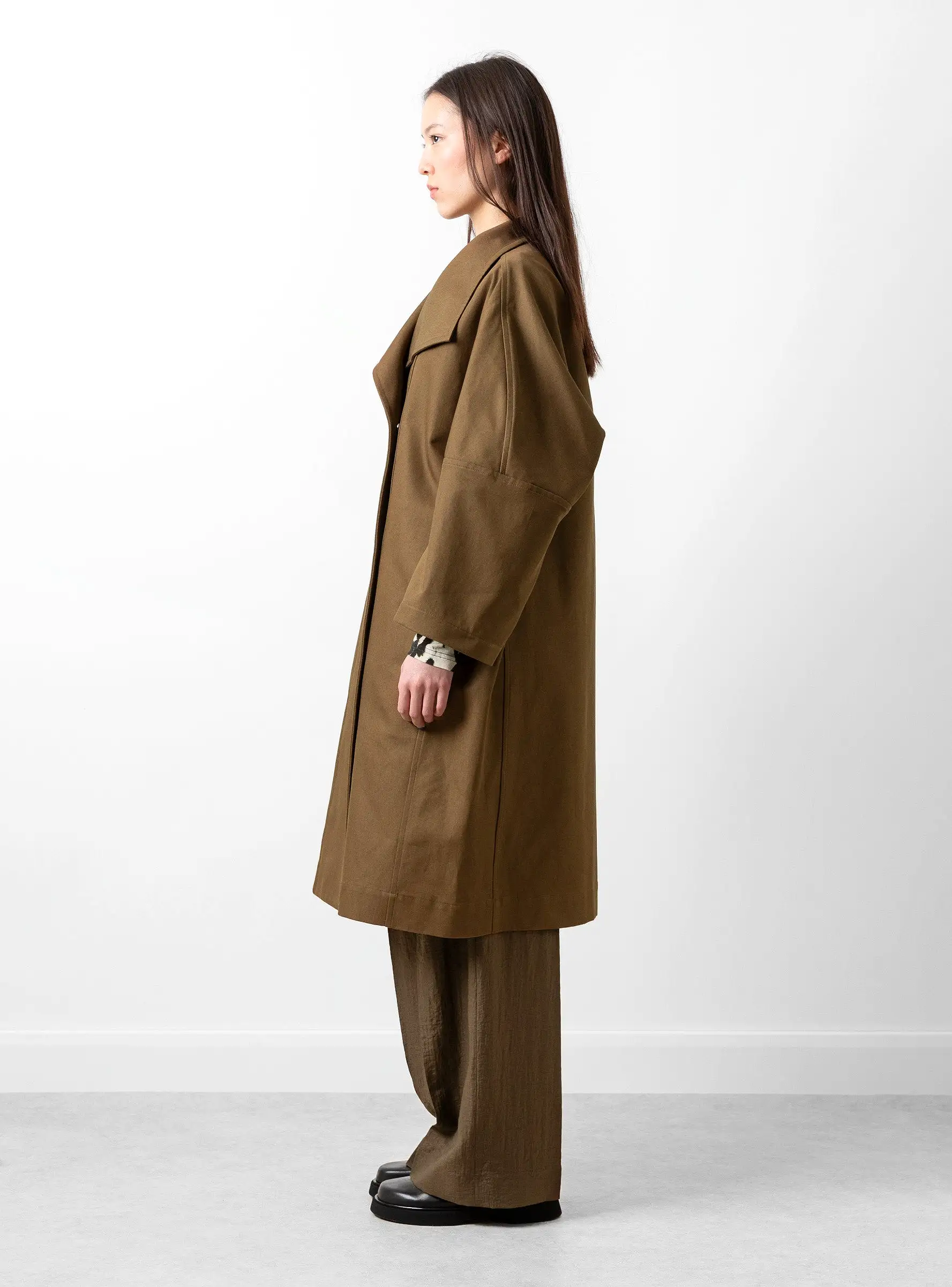 Juwan Oversized Coat Mocha